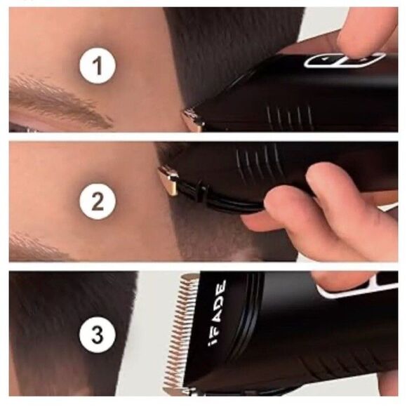 NEW IFADE the Professional Fading Hair Clipper Men's Black Auto-Fading Button A - Picture 4 of 12